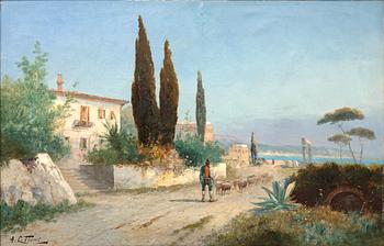 Georg Fischhof, Southern landscape.