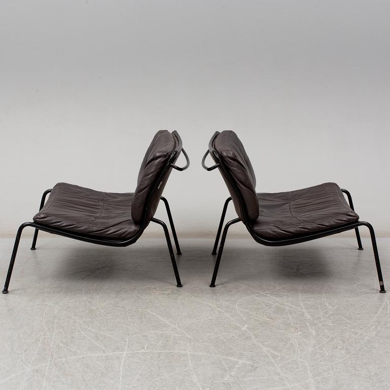 PIERO LISSONI, a pair of 'Frog' easy chairs, Living Divani.