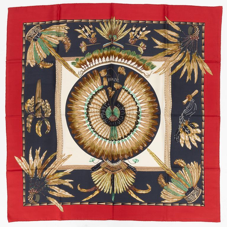 Hermès, scarf, "Brazil".