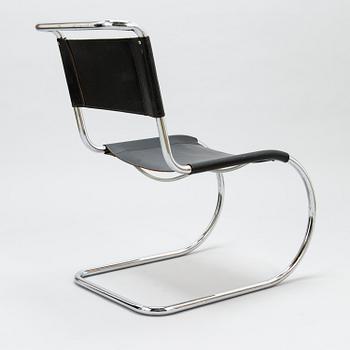 LUDWIG MIES VAN DER ROHE, A 1960s "MR-10" chair for Thonet.