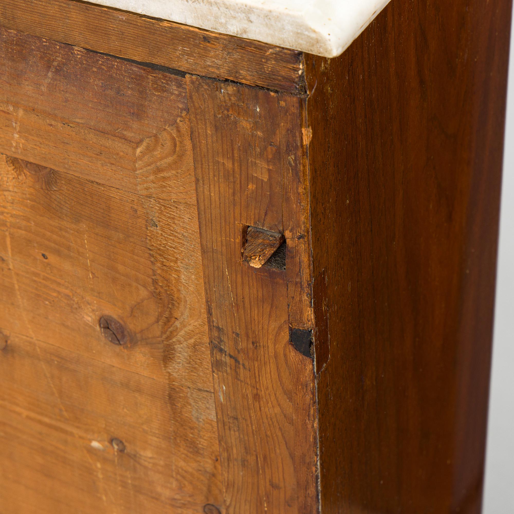 Two bedside tables, early 20th century.