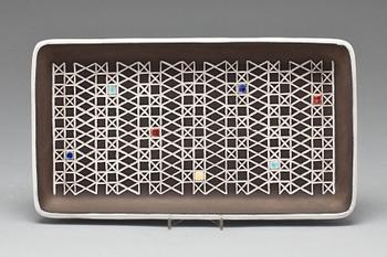 FAT, stengod. "Corso". Uppsala Ekeby, design Ingrid Atterberg.