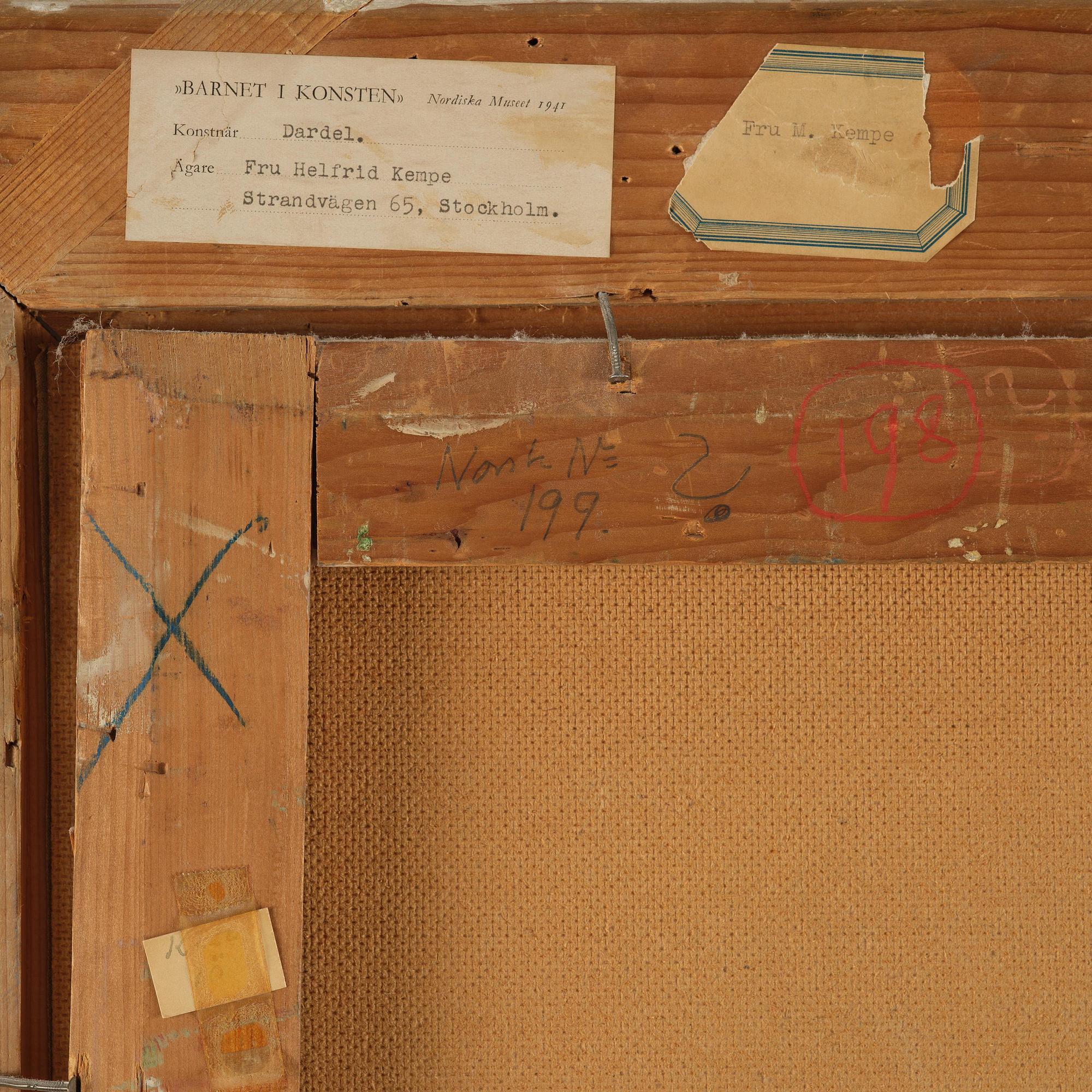 Nils von Dardel, "Hoppa bock".