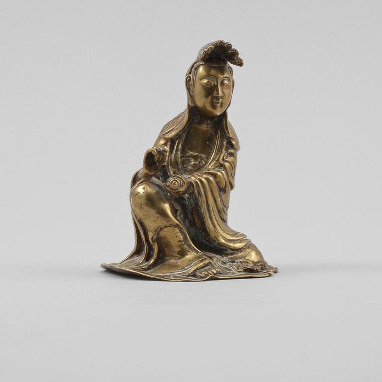GUANYIN, brons, tidigt 1900-tal.