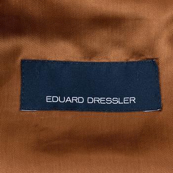 EDUARD DRESSLER, a tweed wool and cashmere jacket. Size 46.