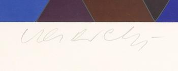 Victor Vasarely,  färgserigrafi signerad och numrerad 51/138.