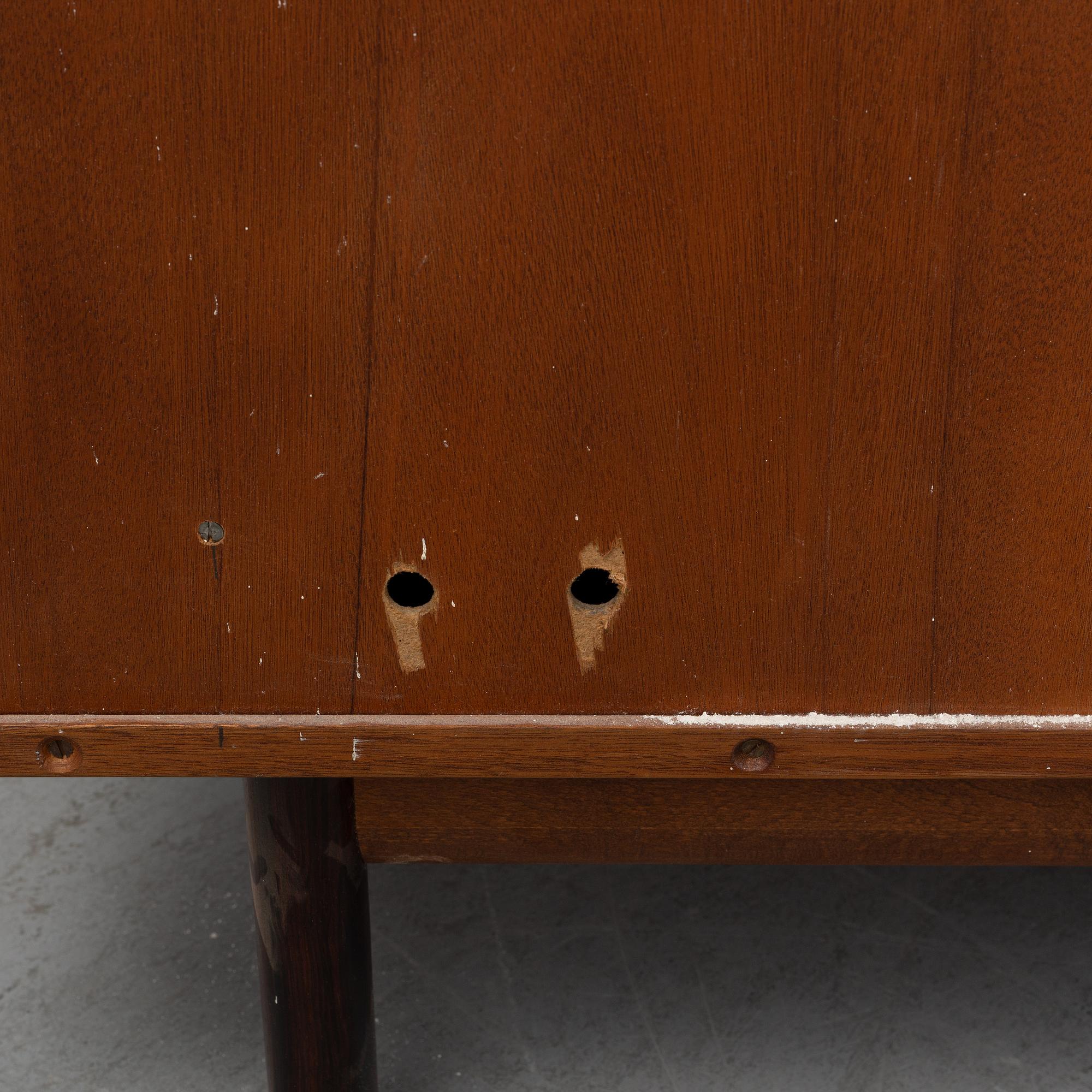A rosewood sideboard by Arne Vodder for Sibast furniture, 1960's.