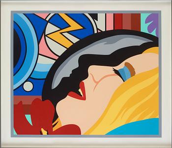 Tom Wesselmann, "Bedroom face with Lichtenstein".