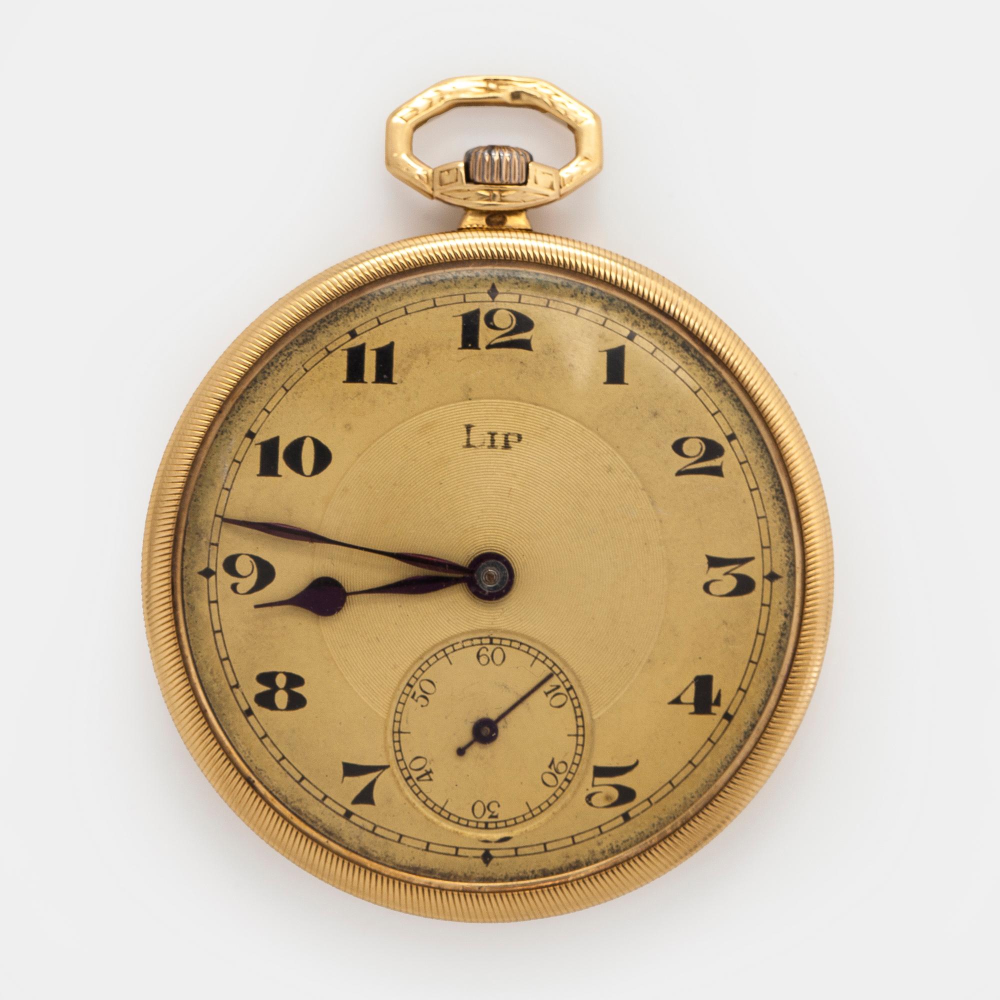 Lip, pocket watch, 45 mm.