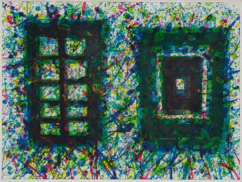 416. Sam Francis, “Concert Hall, Set III”.