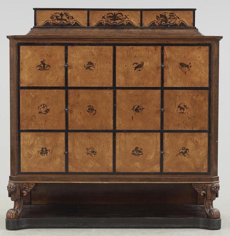 A chest of drawers attributed to Otar Hökerberg, Sweden 1920's.