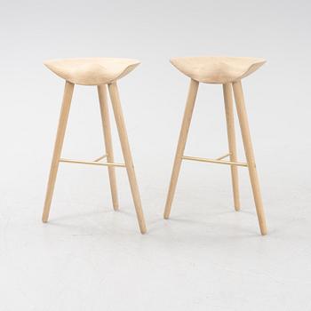 Flemming Lassen, Barstolar ett par, ML42, by Lassen, Danmark, formgivna 1942.