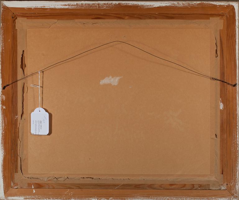 AARNE ALANKO, olja på duk, uppfodrad på skiva, signerad och daterad -55.