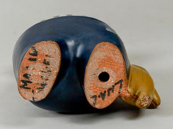 FIGUR, stengods, Lisa Larson, Gustavsberg.