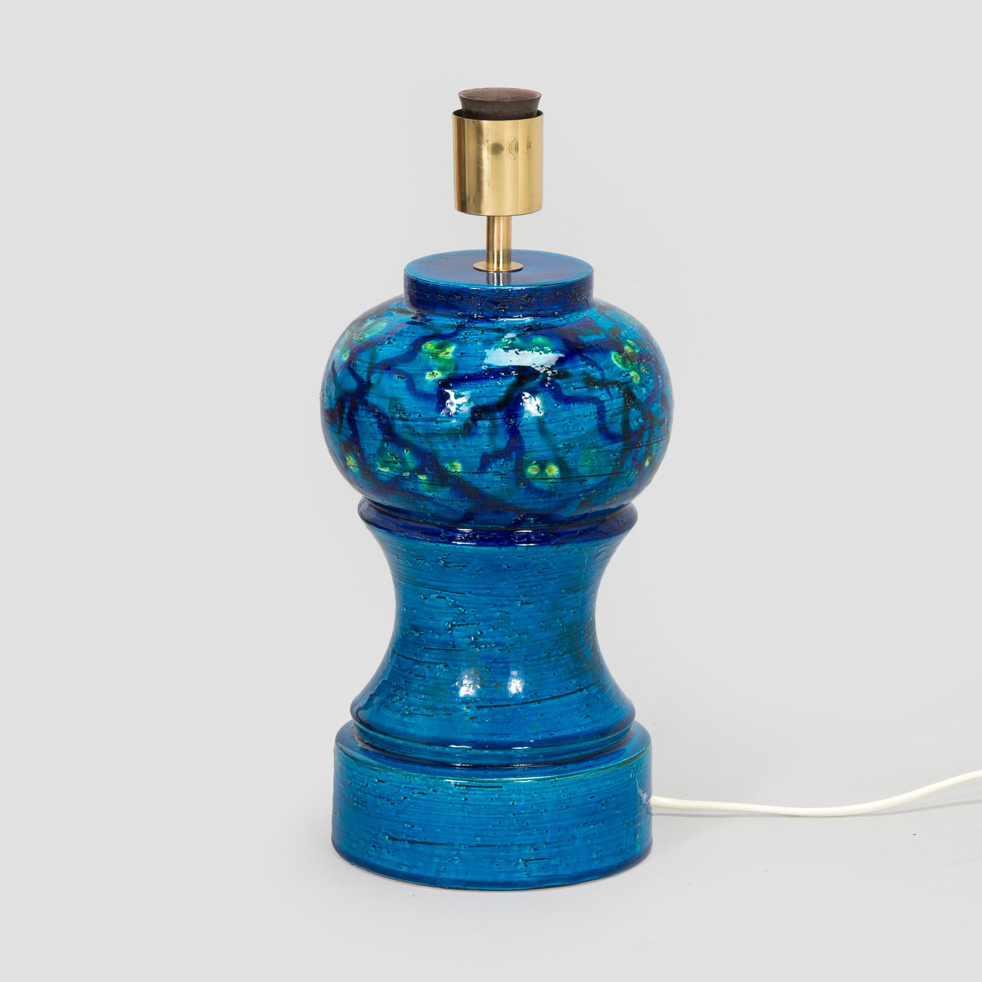 Aldo Londi, bordslampa, Bitossi Ceramiche, 1900-talets mitt.