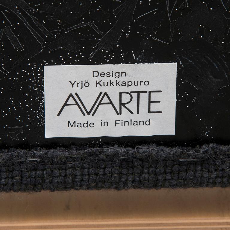 YRJÖ KUKKAPURO, karmstol, Avarte 1900-talets slut.