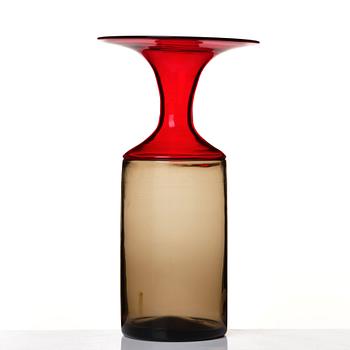 Tapio Wirkkala, a "Lapponi" glass vase, Venini, Italy 1960's.