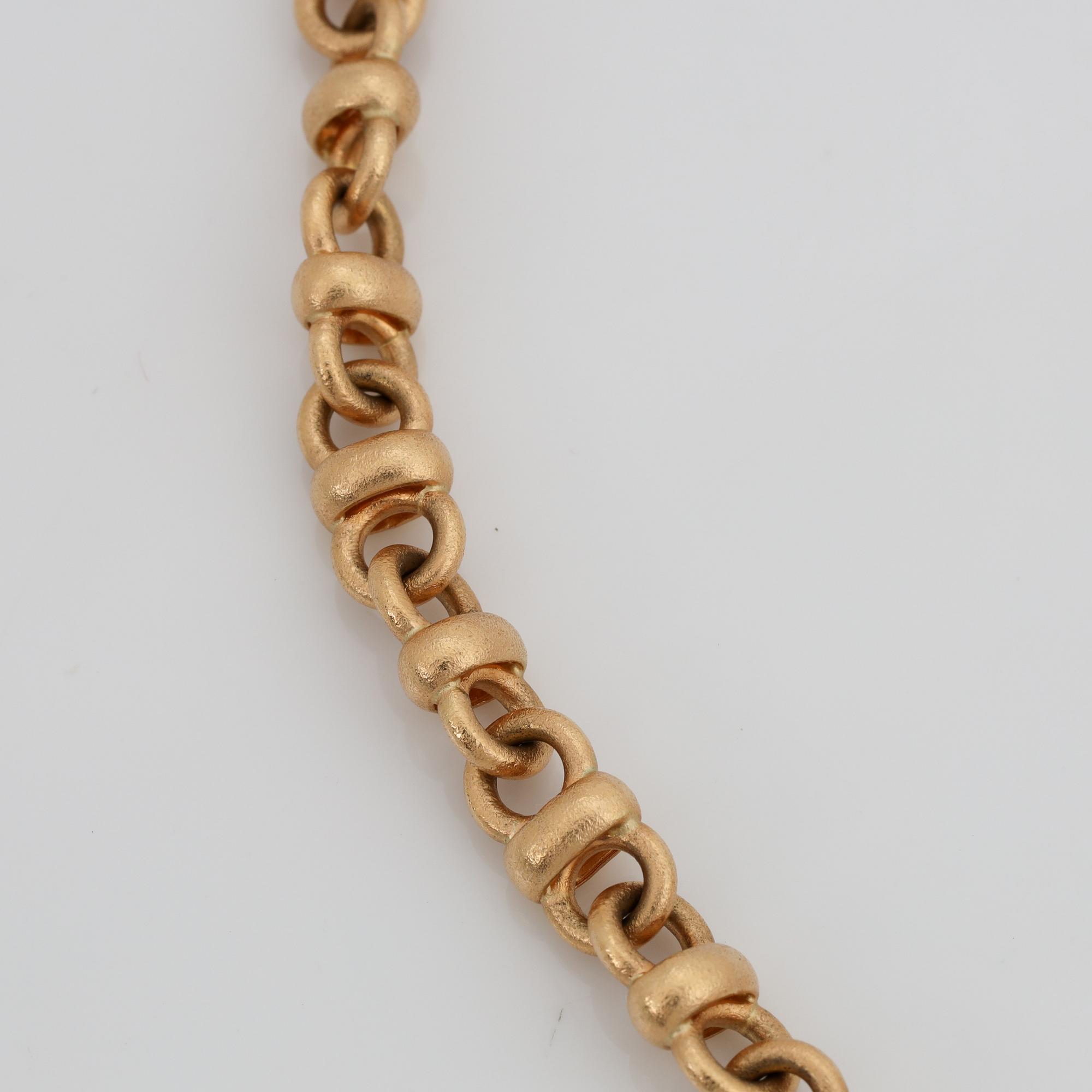 Jarl Sandin, collier, hjärtformat hänge med briljantslipad diamant ca 0.02 ct, Göteborg, 2006.