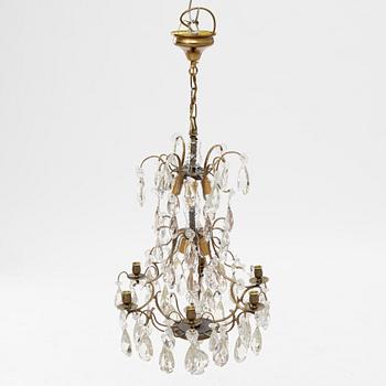 A mid 20th century Rococo style chandelier.