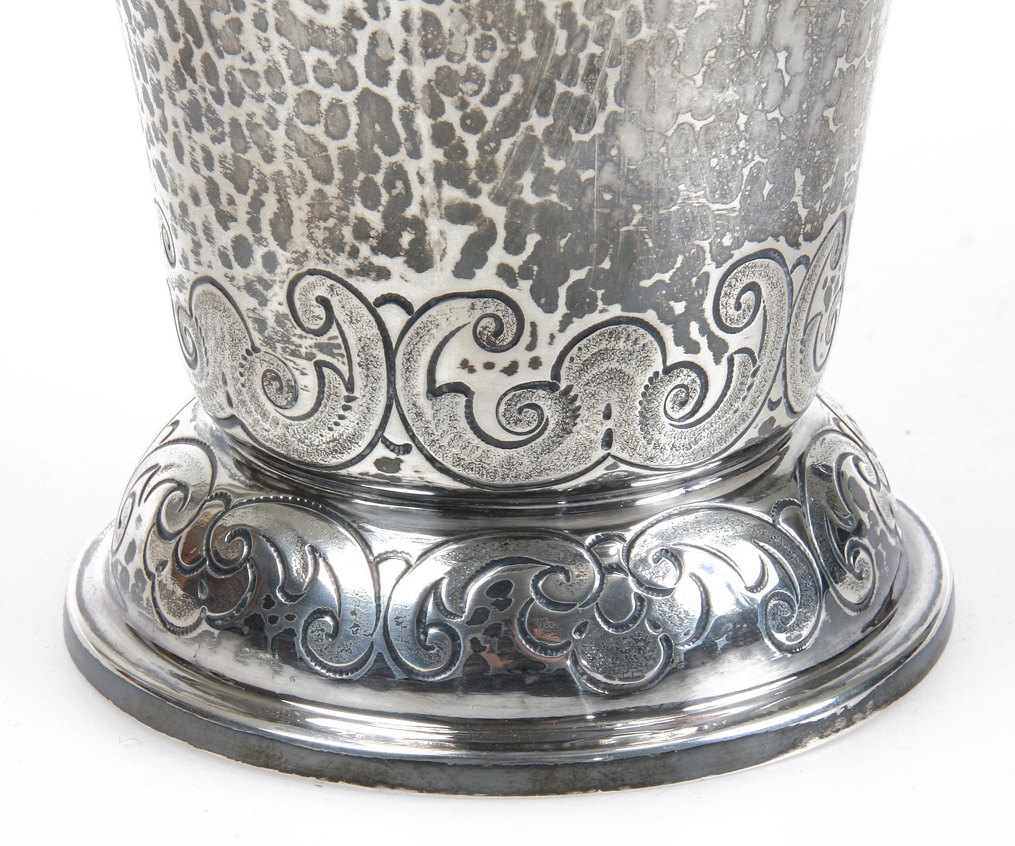 SKÅL, silver, K. Anderson, 1927. Vikt ca 362 gr.