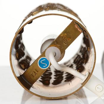 Pierre Forssell, bordslampa, Mässingstudion, Skultuna, 1986.