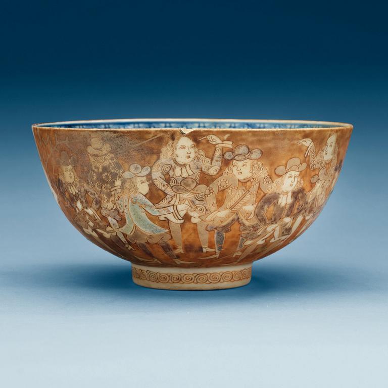 SKÅL, porslin. Japan 1700-tal.