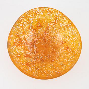 Kjell Engman, a glass bowl, 'Dino', Kosta Boda.