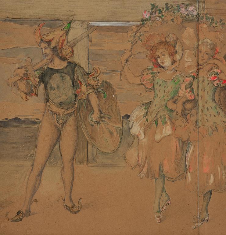 Georg Pauli/Hanna Hirsch-Pauli, Festival procession.