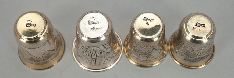 SUPKOPPAR 4 ST, Ryssland, 1900-talets början.