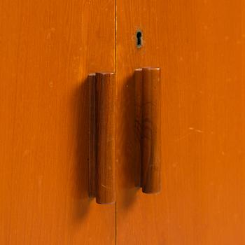 Nordiska Kompaniet, an elm veneered cabinet, Sweden, 1930s-40s.