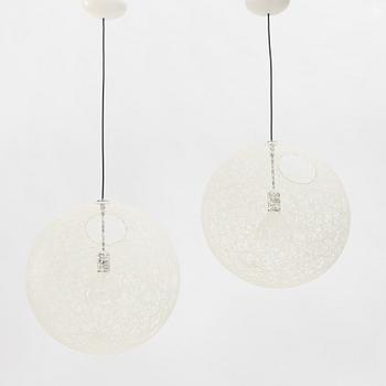 Bertjan Pot, a pair of 'Random Light' ceiling lamps, Moooi.