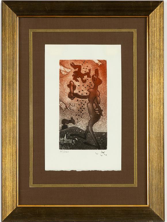 Roberto Matta, "Fous riez", 2 pcs.