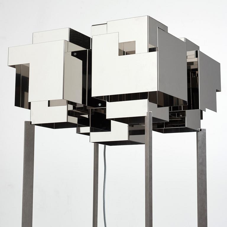 Folkform, golvlampa, "Suburban Skyline", Studio Folkform 2017,  unik upplaga.