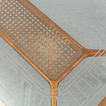 A Swedish Modern, birch sofa table. Bodafors Möbelfabrik 1930-40s.