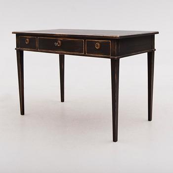 SKRIVBORD, gustaviansk stil, omkring år 1900.