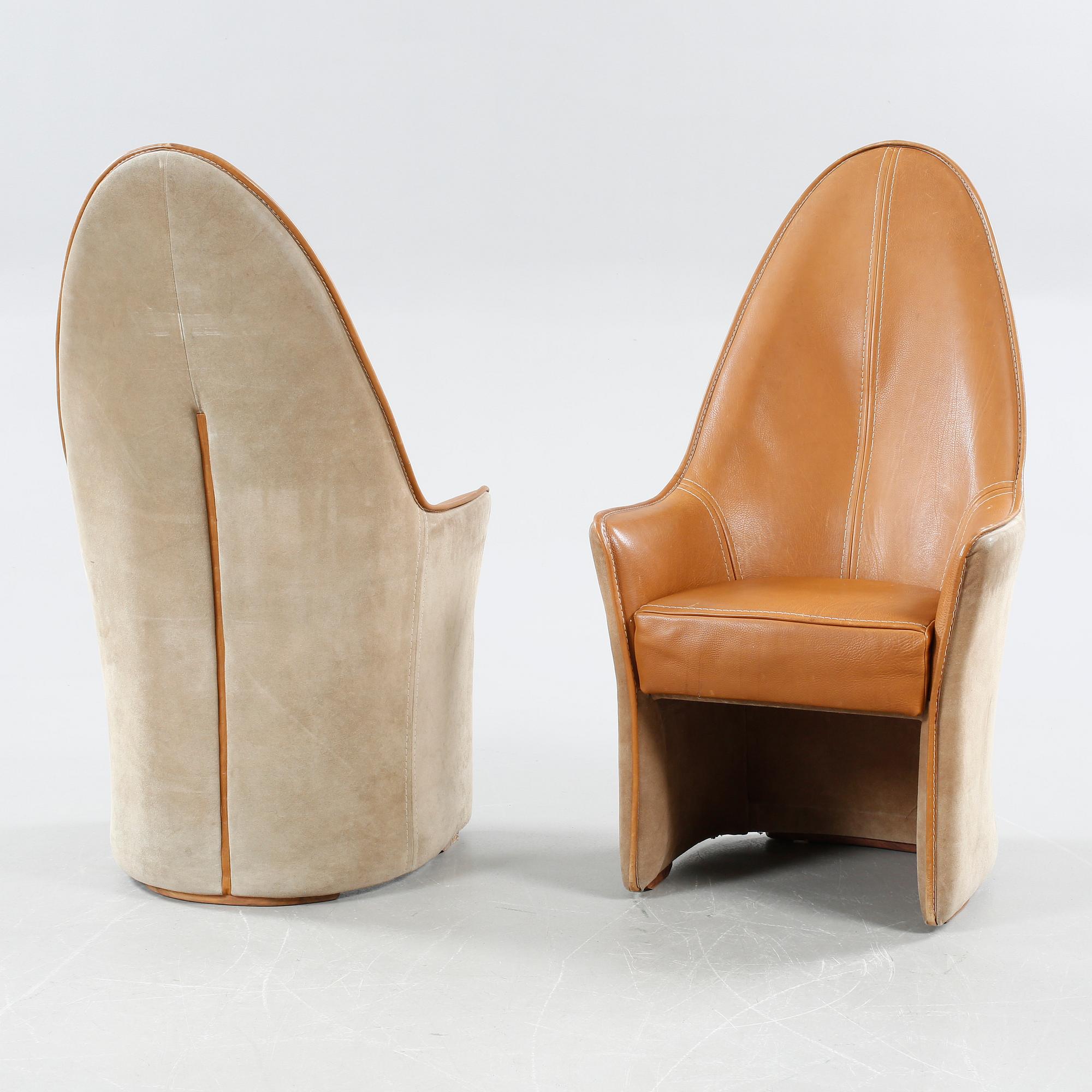 KONFERENS- / MATSAL-MÖBELGRUPP, 7 delar, 1900-talets andra hälft.