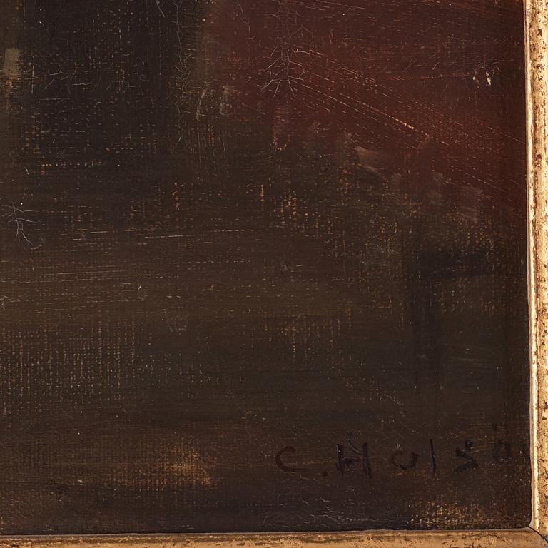 Carl Holsoe, Kvällsinteriör.