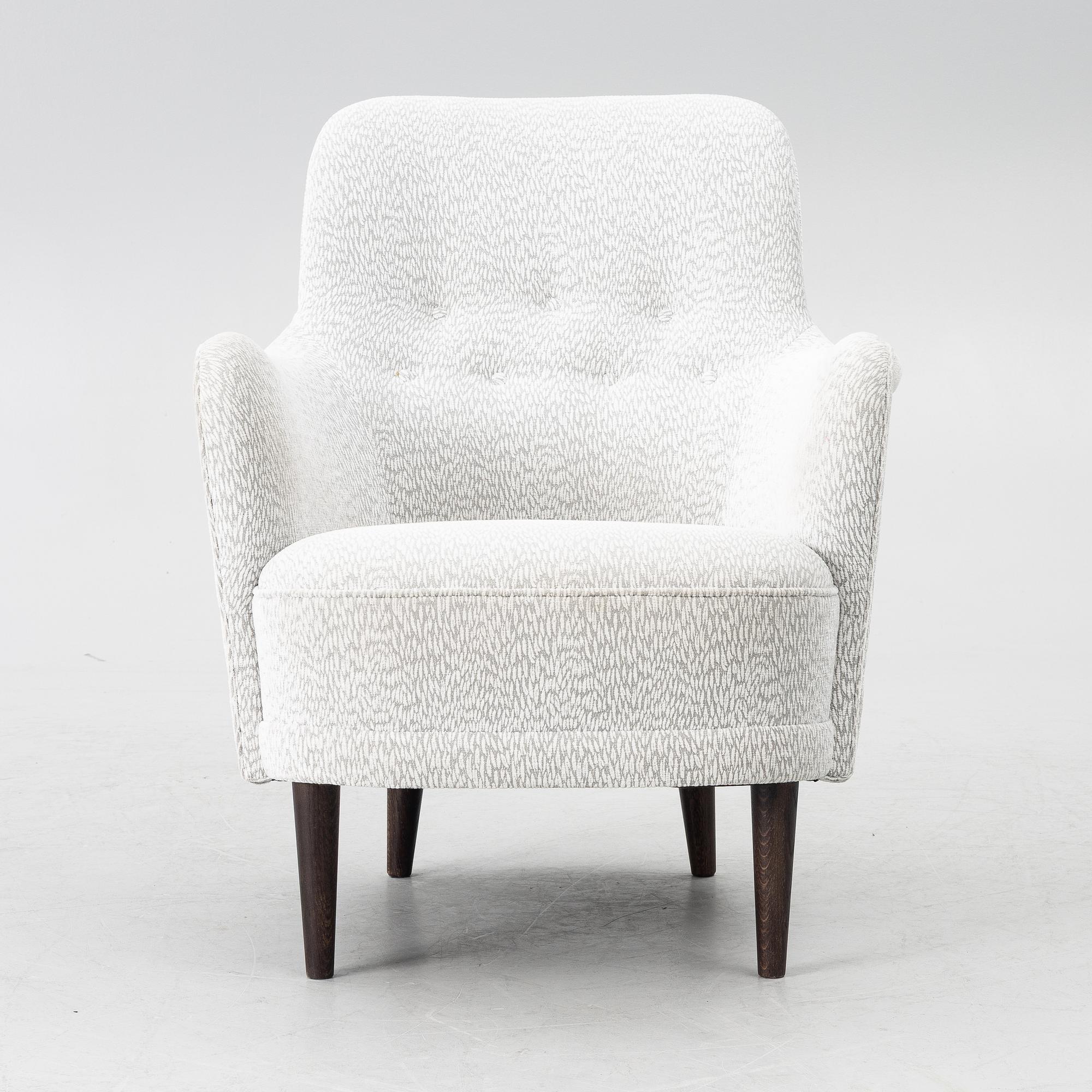 Carl Malmsten, Fåtölj, ”Samsas”, O.H. Sjögren, Tranås 2023.