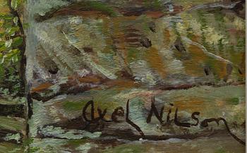 Axel Nilsson, Southern street view.