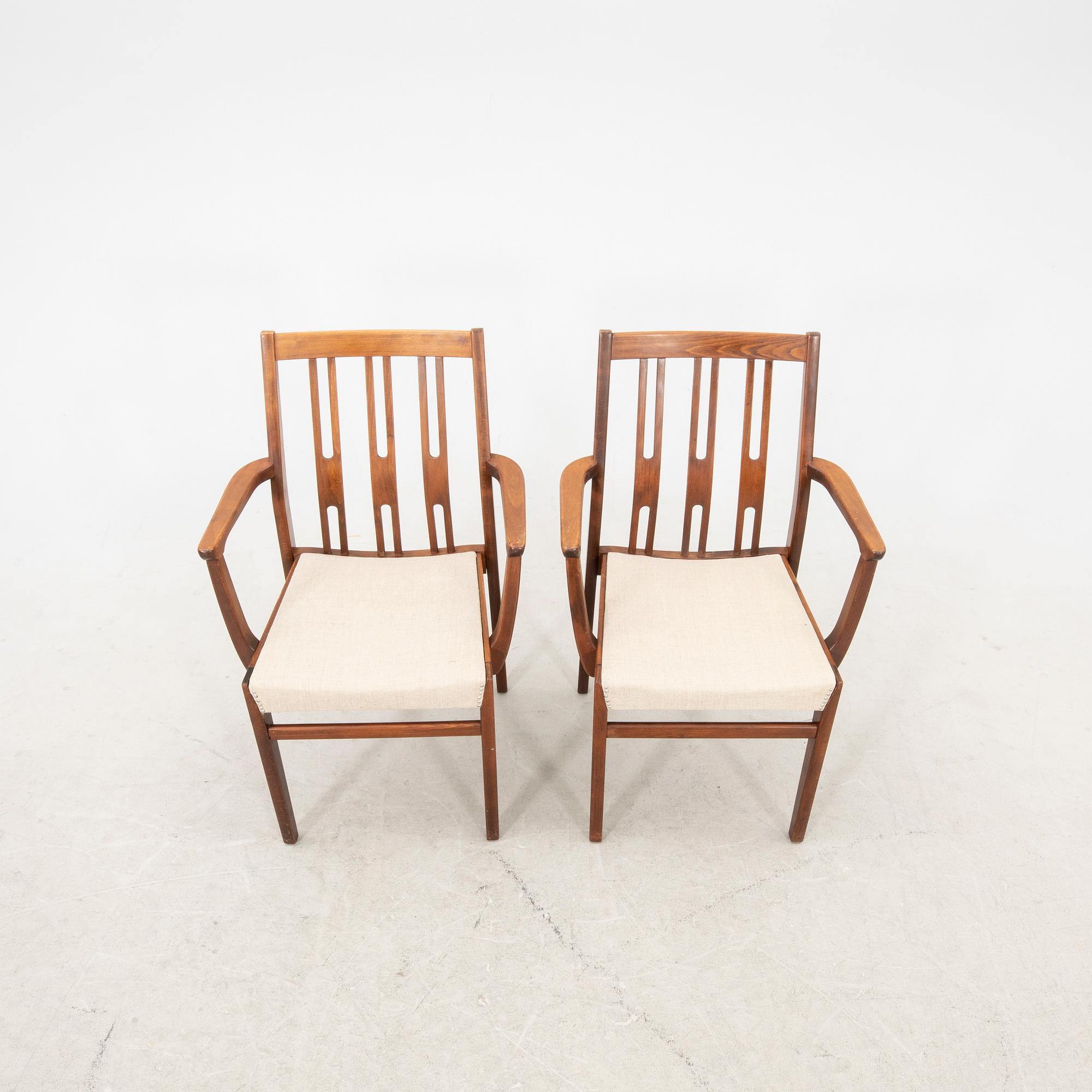 Stolar 8 st 1900-talets andra hälft.