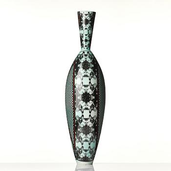 Åsa Lindström, a unique ceramic floor vase, Rörstrand, 1991.