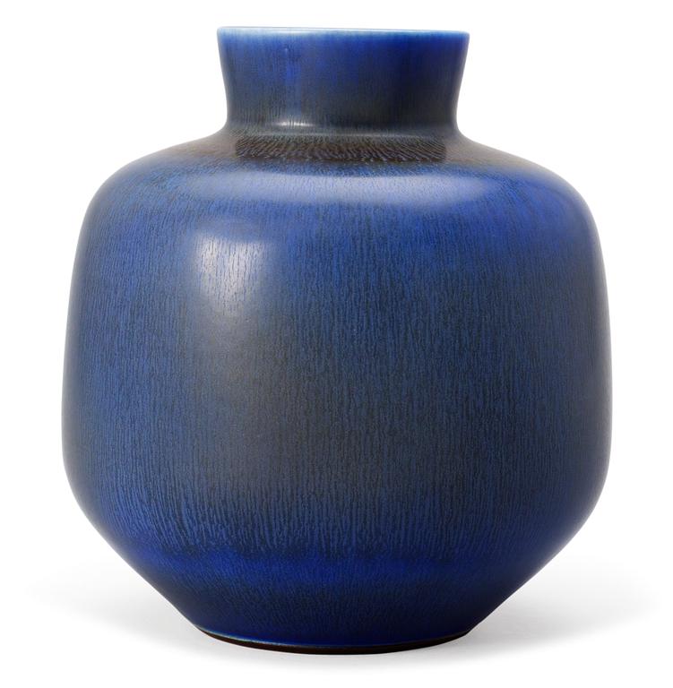 A Berndt Friberg stoneware vase, Gustavsberg studio 1965.