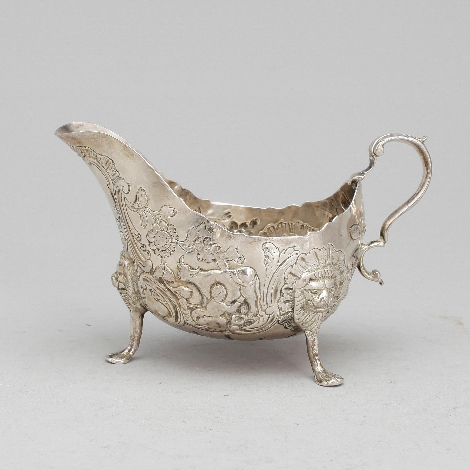 SNIPA, silver, Stephen Walsh, Cork, 1700-tal. Vikt ca 147 gram.