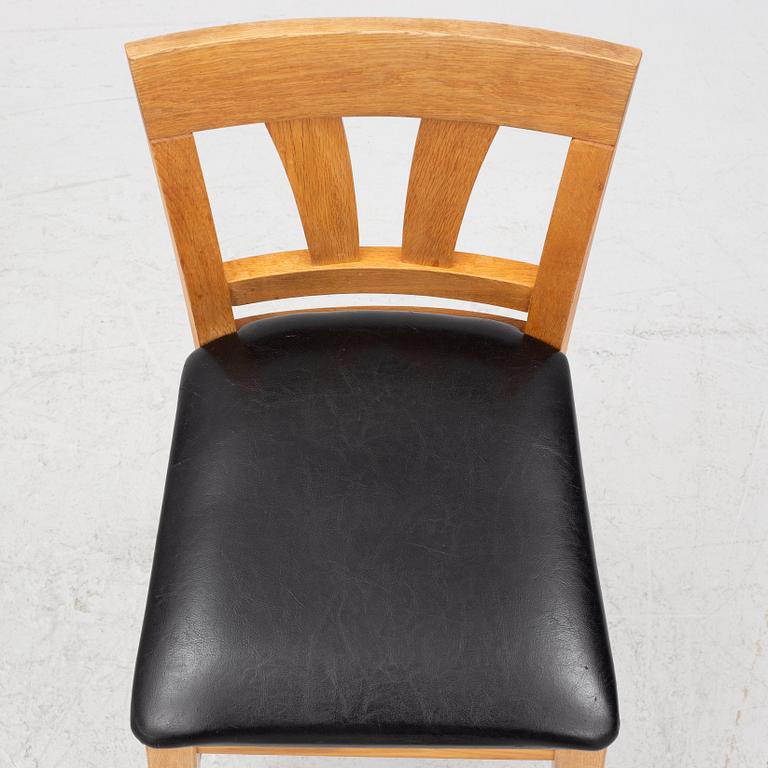 Barstolar, 8 st, "Inzel", Hans K, 1900-talets slut.