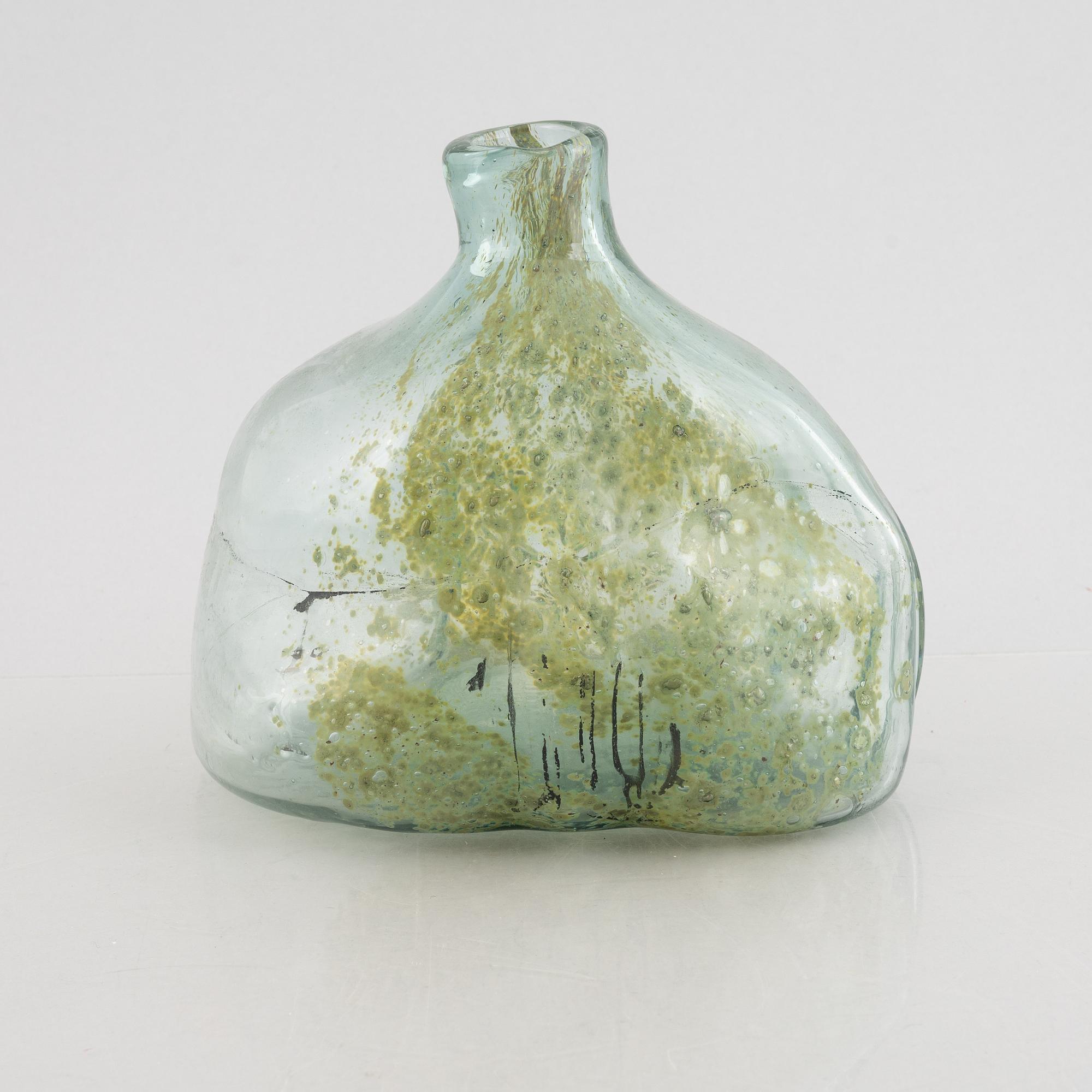 Siv Lagerström, vas, glas, gröntonad.