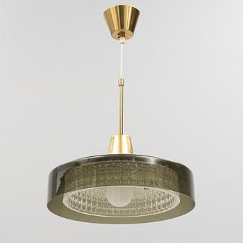 Carl Fagerlund, a ceiling lamp, Orrefors.