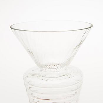 NANNY STILL Two Neptuna Glass Sculptures by Riihimäen Lasi Oy 1965-1966.