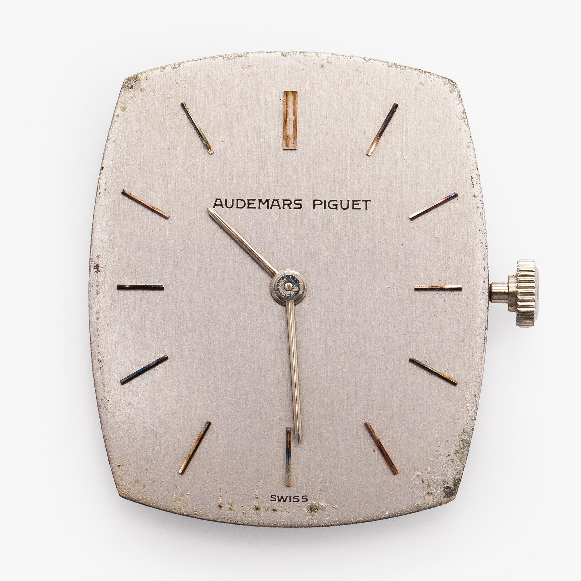 Audemars Piguet, urverk med tavla, "No reserve".