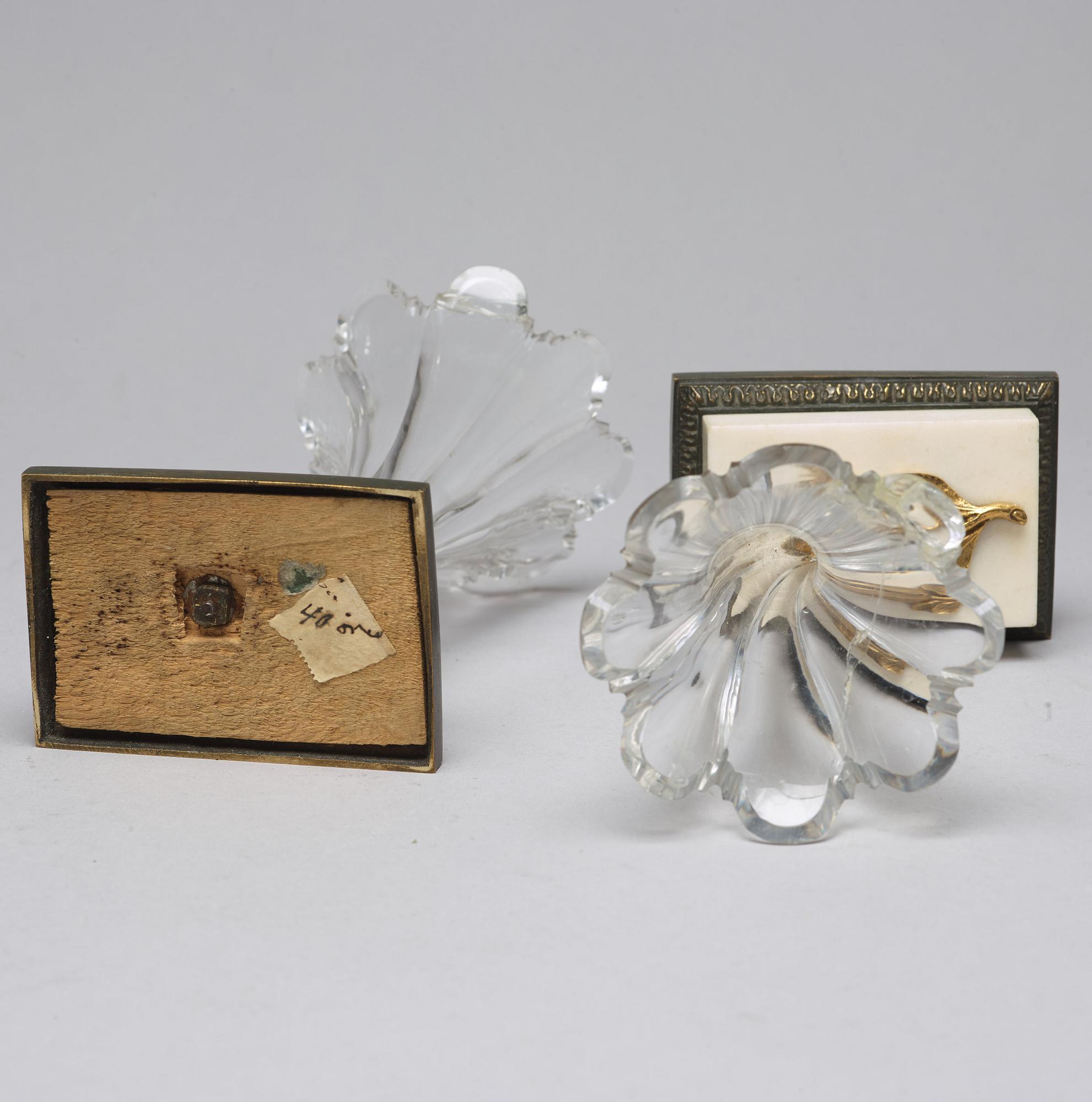 VASER, sk rhytonvaser, ett par, omkring år 1900.