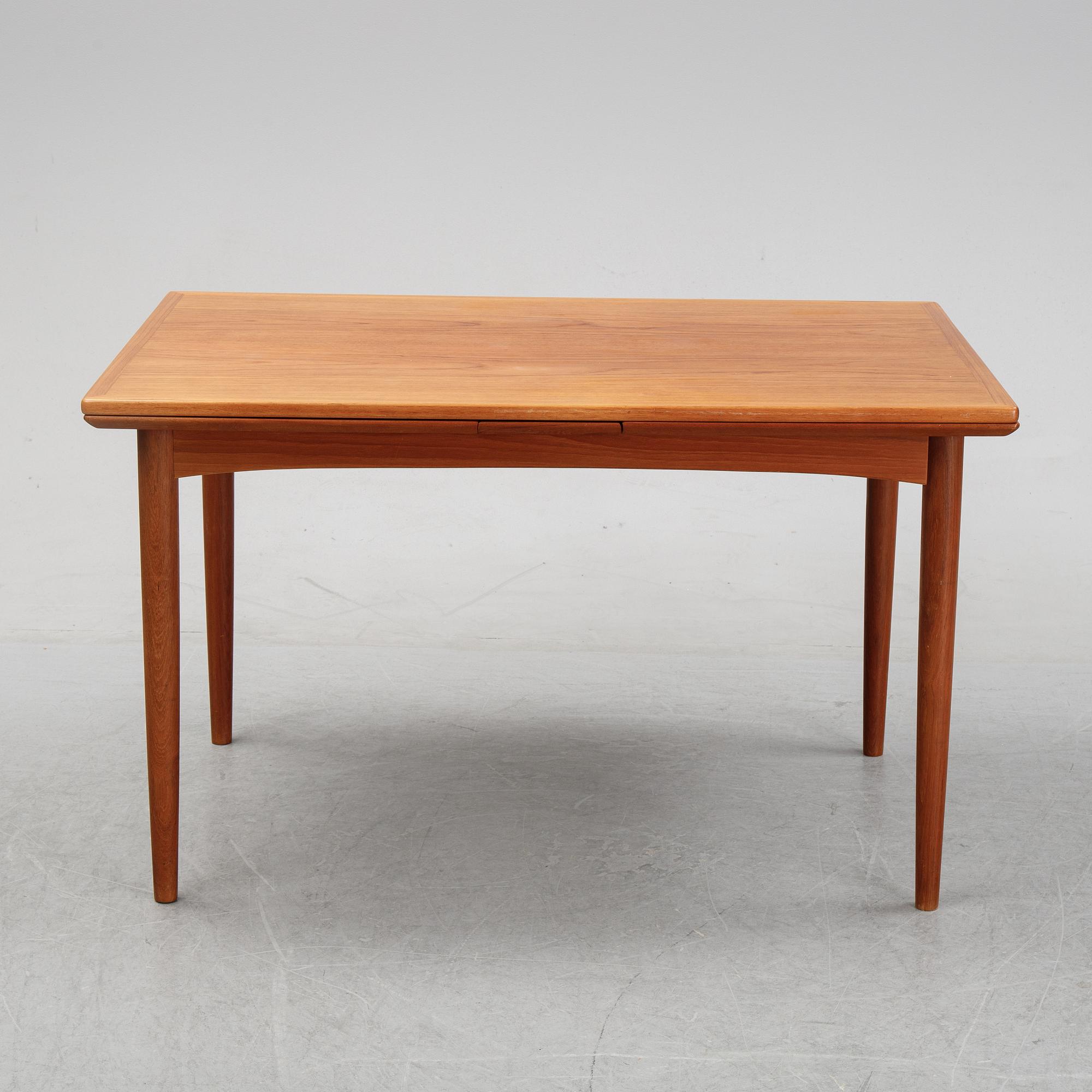 A teak dining table, Slagelse, Denmark 1960's.